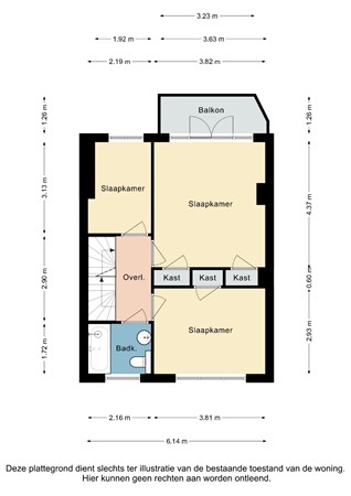 Plattegrond - Eikenderweg 115, 6411 VK Heerlen - Eikenderweg 115 Heerlen - Verdieping 2D.jpg